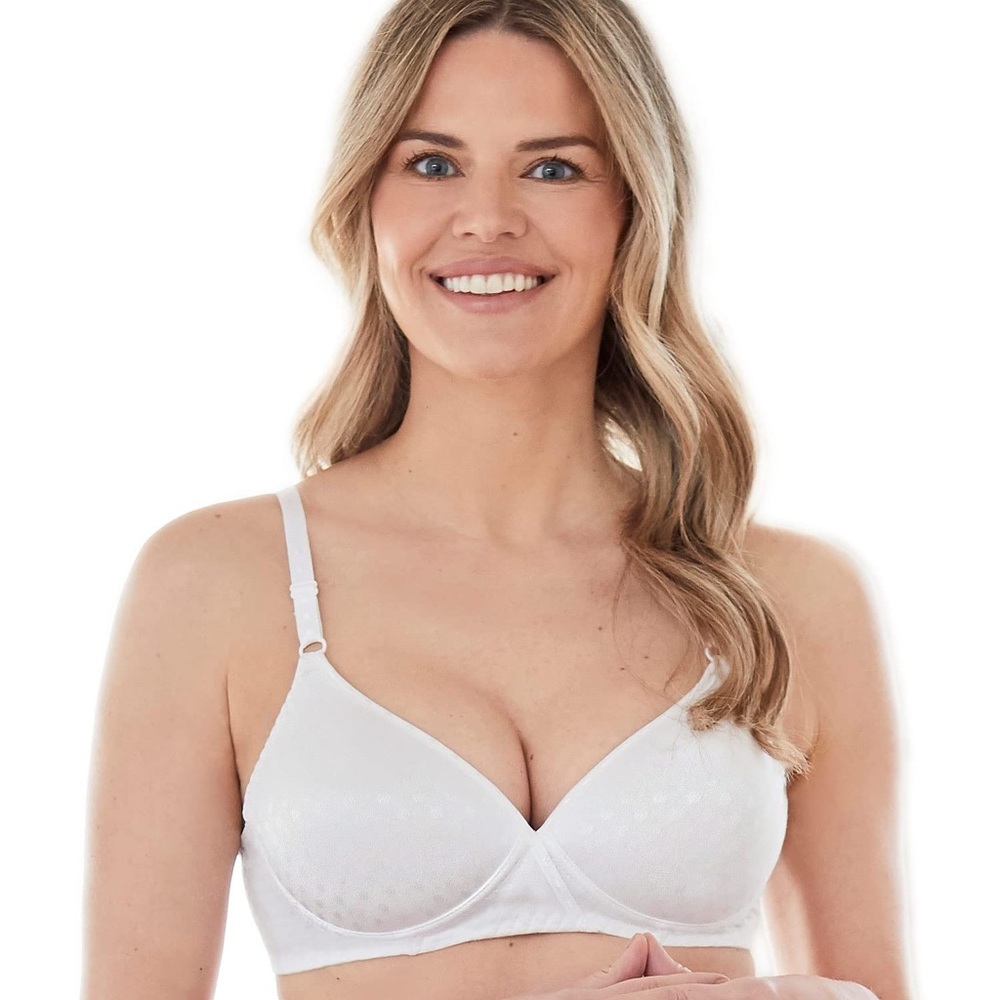 Bestform Wireless T-Shirt Bra Women’s Size 34C White See Pictures NWT